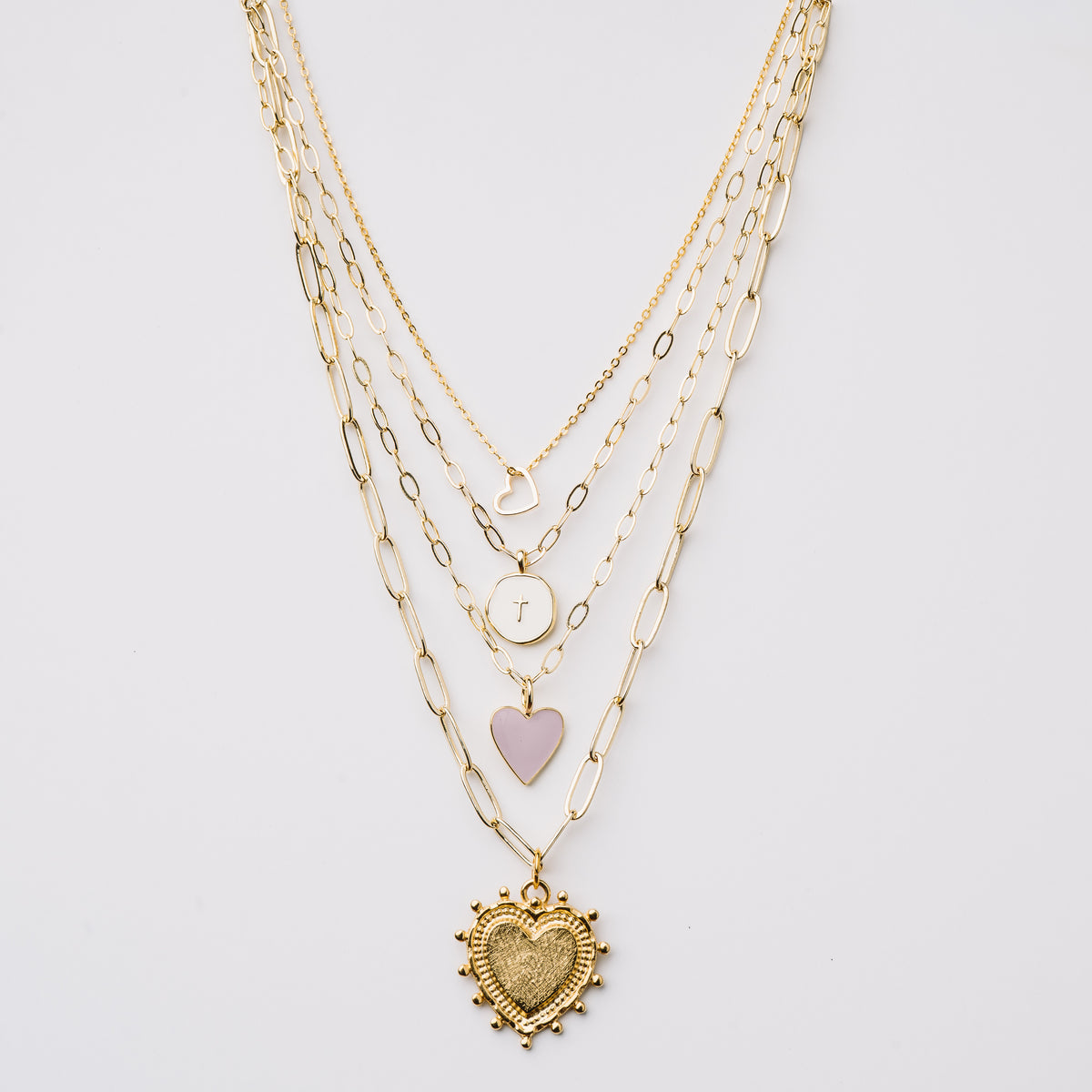 Open Heart Necklace