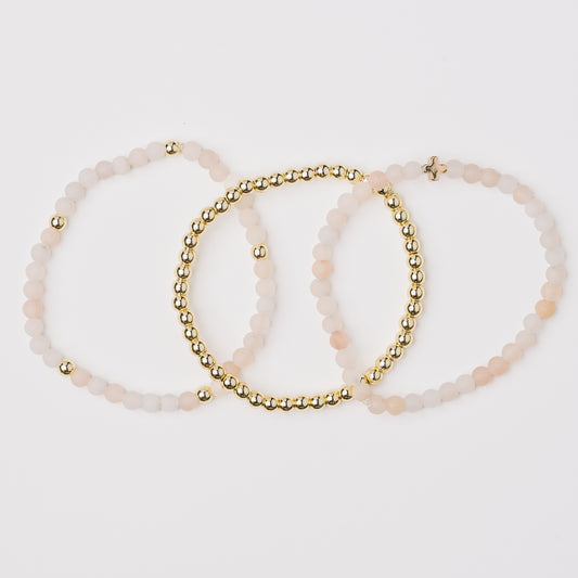 Blush Stone Faith Stack