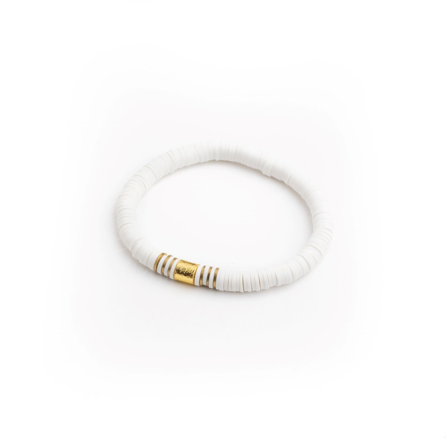 White Heishi Spirit Bracelet